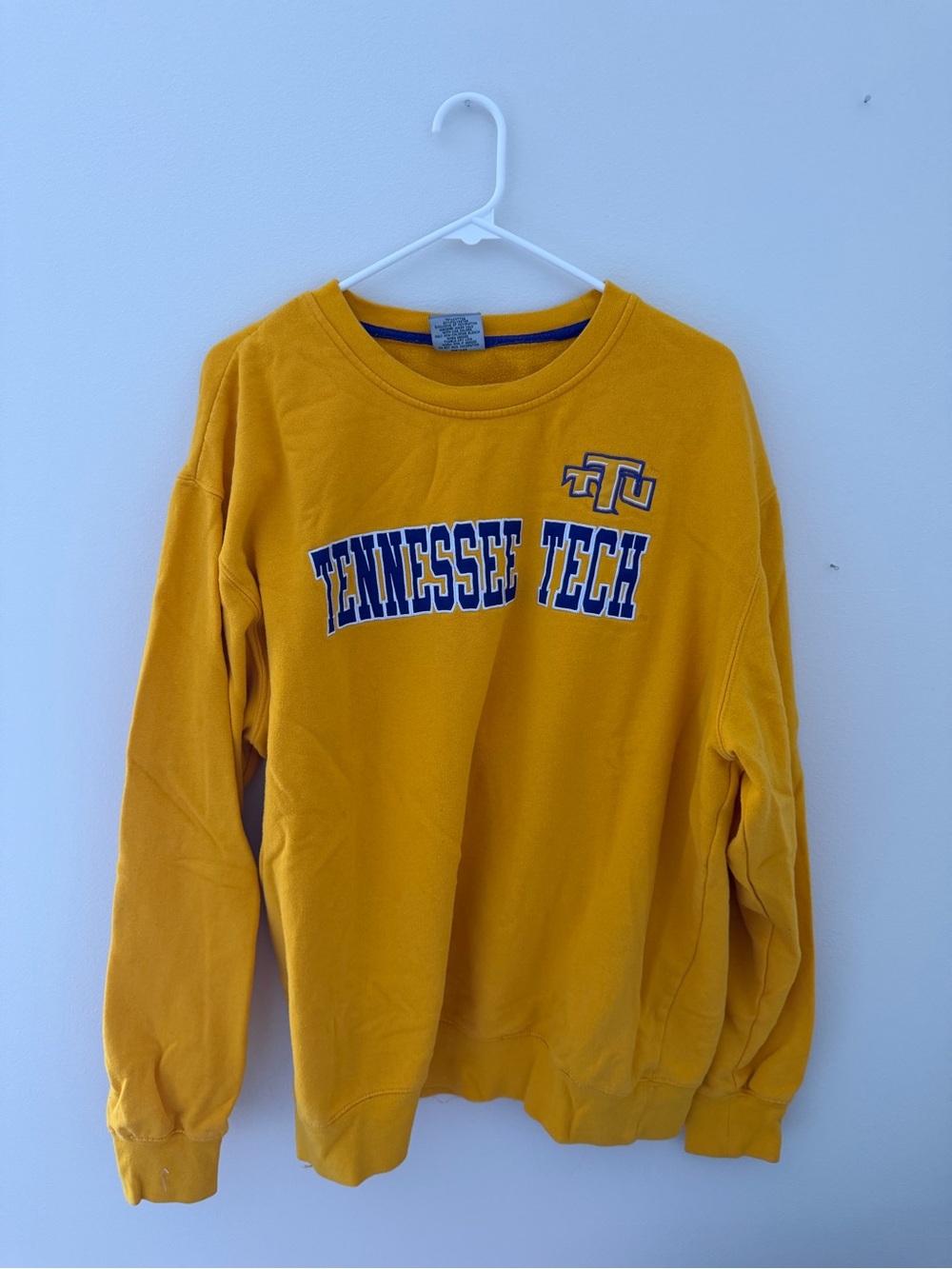 Stadium Athletics Tennessee Tech Gold Crewneck Sweatshirt
